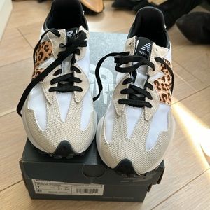 NWT NEW BLANCE sneaker with leopard print lifestyle mode de vie new balance